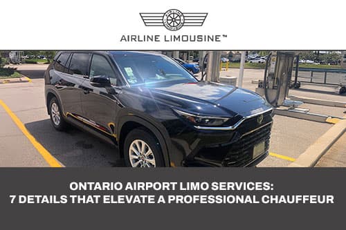 ontario airport limo service