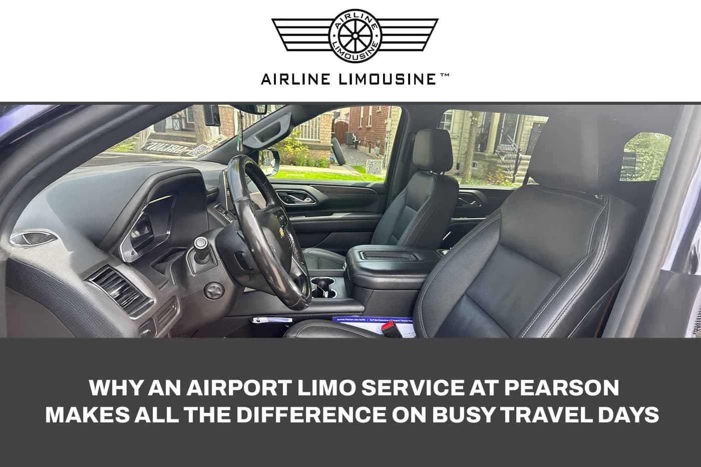 airport limo service pearson