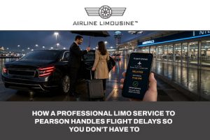 How a Professional Limo Service to Pearson Handles Flight Delays So You Don’t Have To